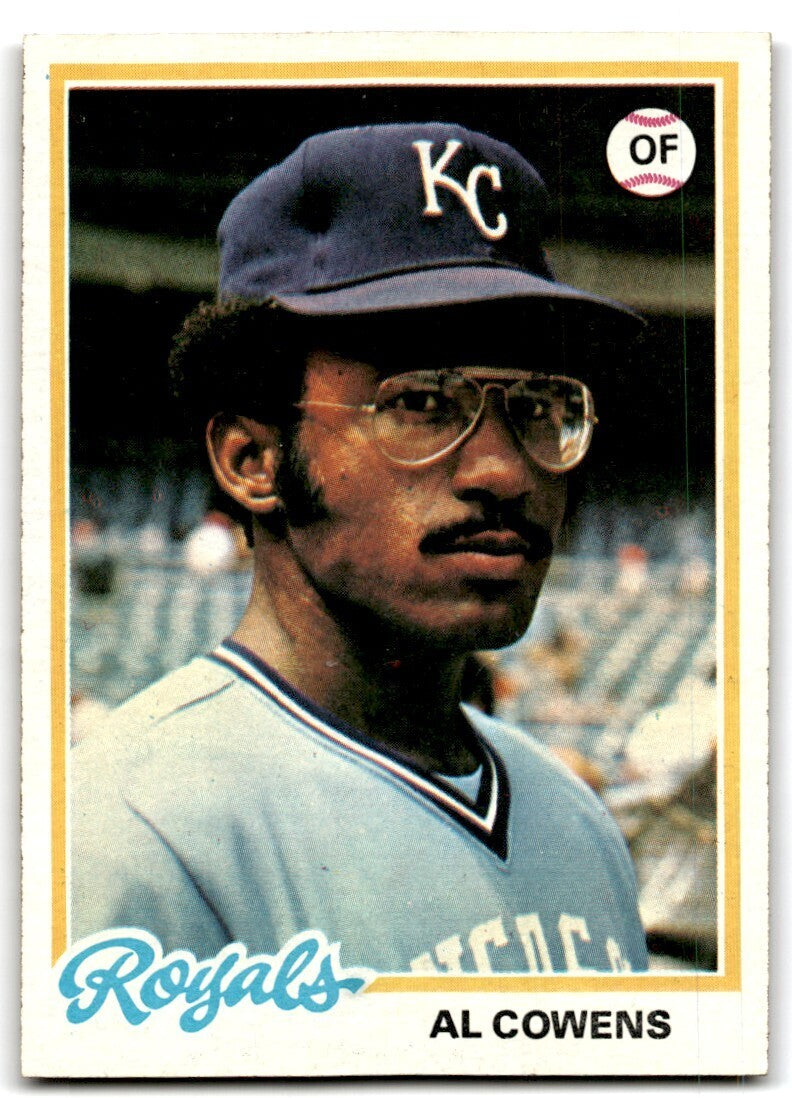 1978 Topps Al Cowens . Kansas City Royals #46