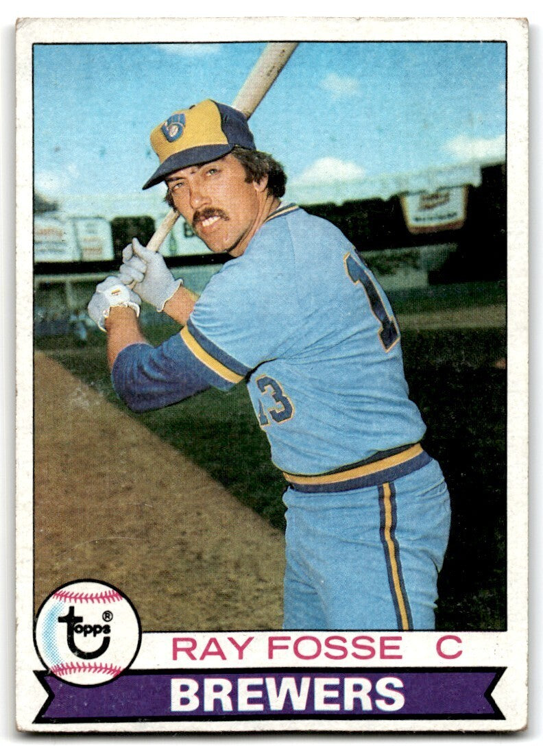 1979 Topps Ray Fosse . Milwaukee Brewers #51