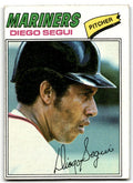 1977 Topps Diego Segui . Seattle Mariners #653