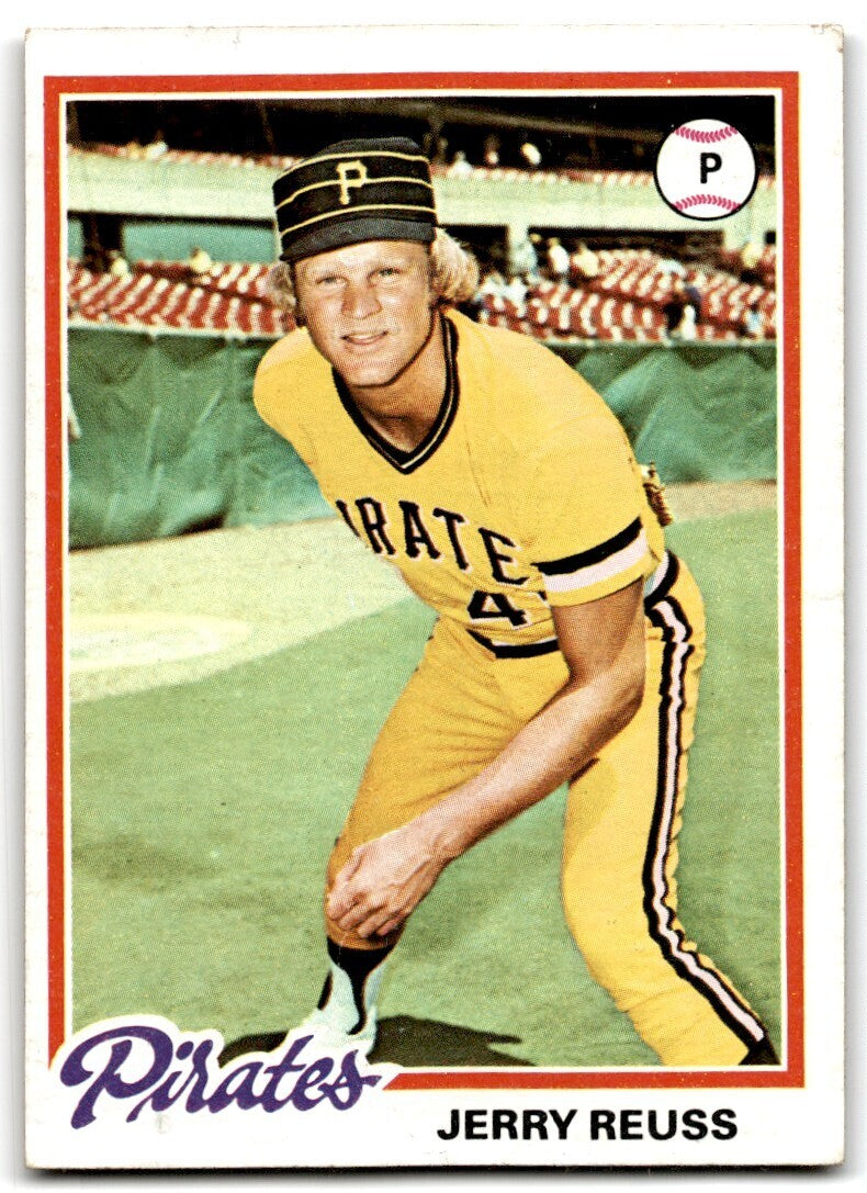 1978 Topps Jerry Reuss . Pittsburgh Pirates #255