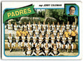 1980 Topps San Diego Padres - Jerry Coleman . San Diego Padres #356