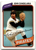1980 Topps John Candelaria . Pittsburgh Pirates #635