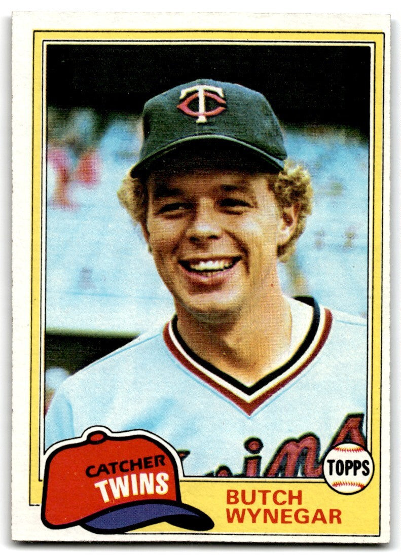 1981 Topps Butch Wynegar . Minnesota Twins #61