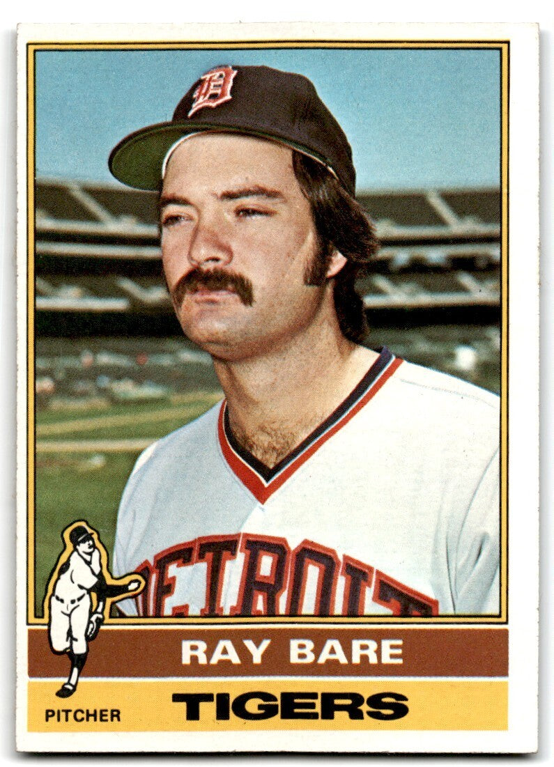 1976 Topps Ray Bare Rookie . Detroit Tigers #507