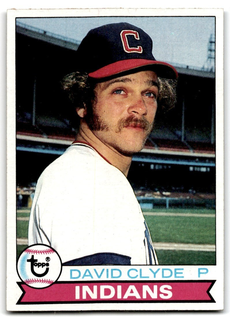 1979 Topps David Clyde . Cleveland Indians #399