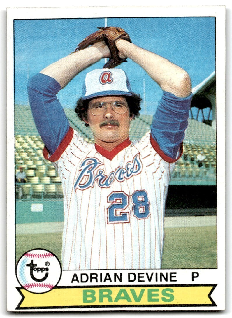 1979 Topps Adrian Devine . Atlanta Braves #257