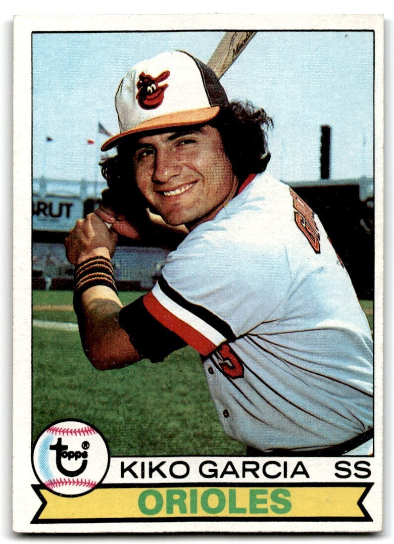 1979 Topps Kiko Garcia . Baltimore Orioles #543