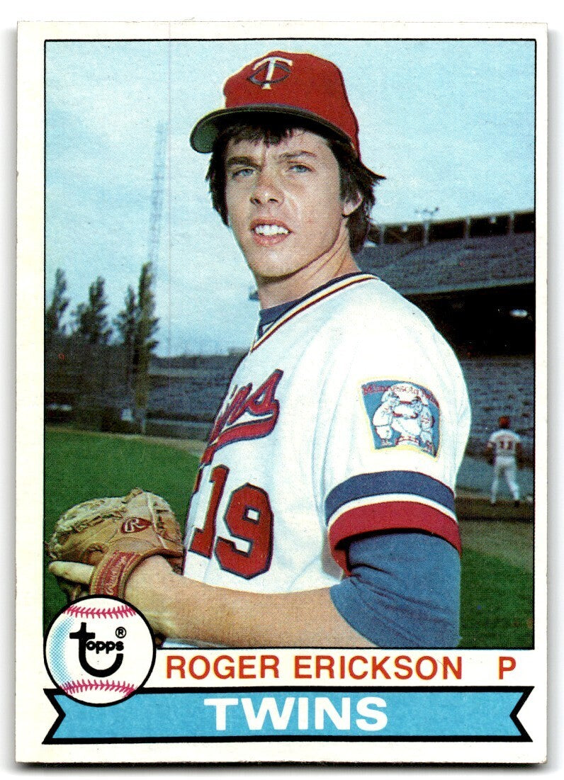 1979 Topps Roger Erickson Rookie . Minnesota Twins #81