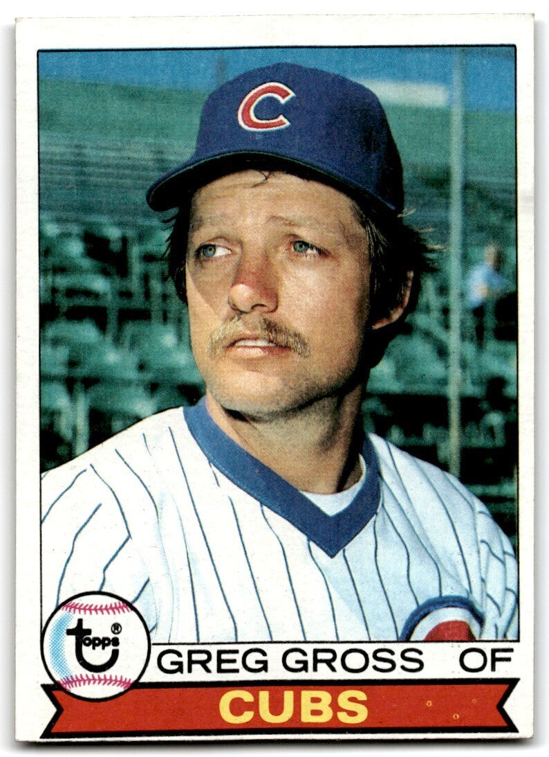 1979 Topps Greg Gross . Chicago Cubs #579