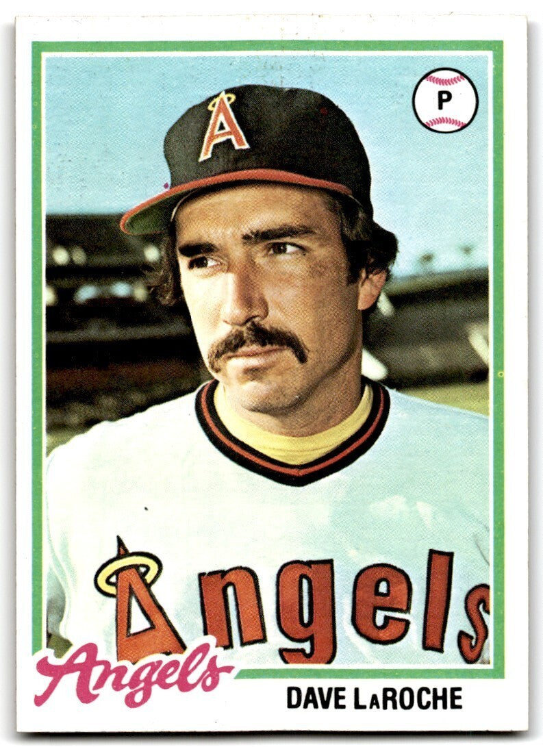 1978 Topps Dave LaRoche . California Angels #454