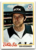 1978 Topps Don Kessinger . Chicago White Sox #672