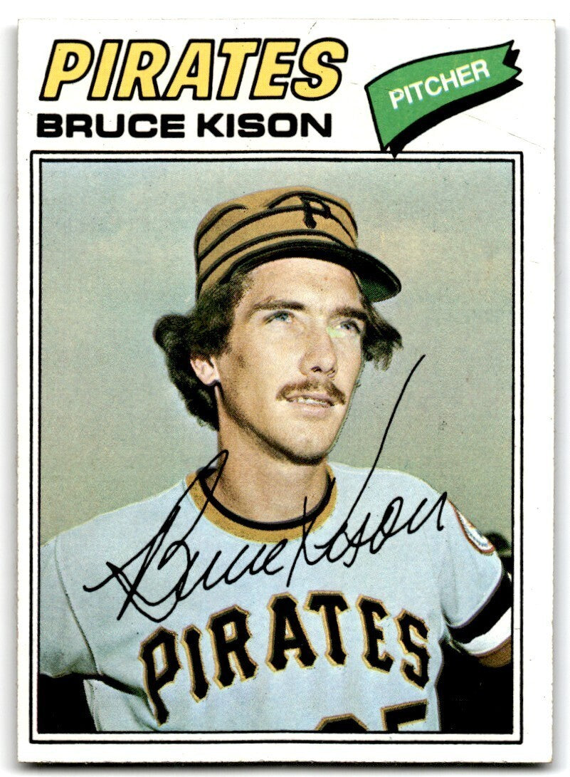 1977 Topps Bruce Kison . Pittsburgh Pirates #563