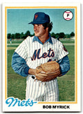 1978 Topps Bob Myrick . New York Mets #676