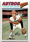 1977 Topps Roger Metzger . Houston Astros #481