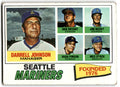 1977 Topps Darrell Johnson/Don Bryant/Vada Pinson/Jim Busby/Wes Stock . Seattle