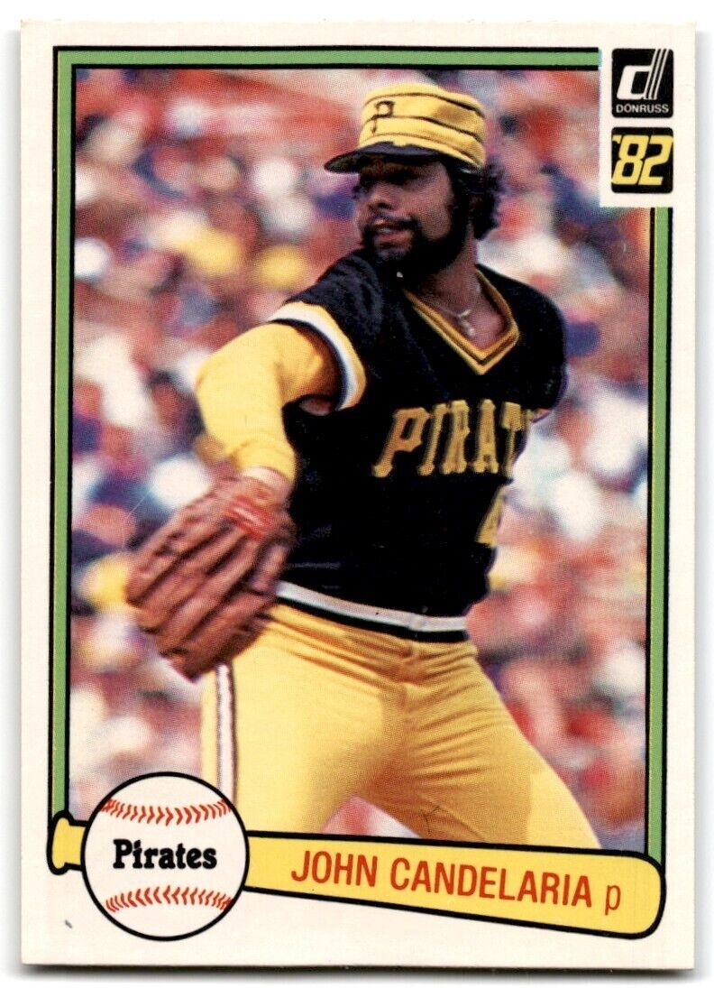 1982 Donruss John Candelaria . Pittsburgh Pirates #297
