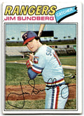 1977 Topps Jim Sundberg . Texas Rangers #351