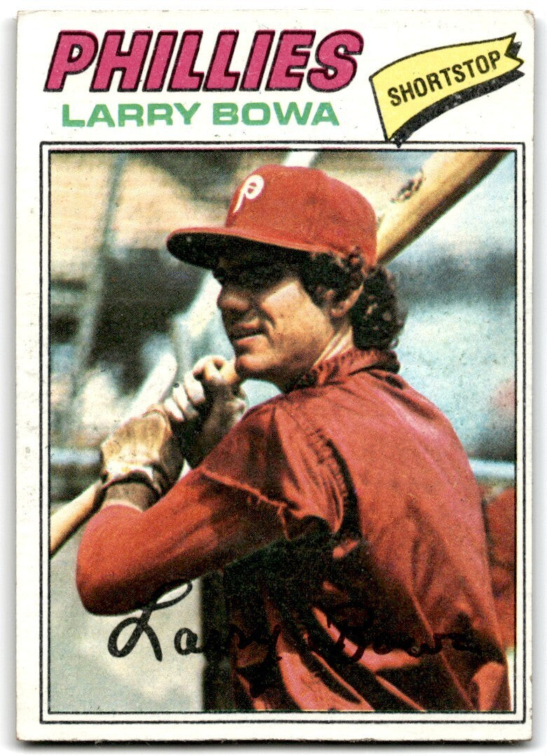 1977 Topps Larry Bowa . Philadelphia Phillies #310