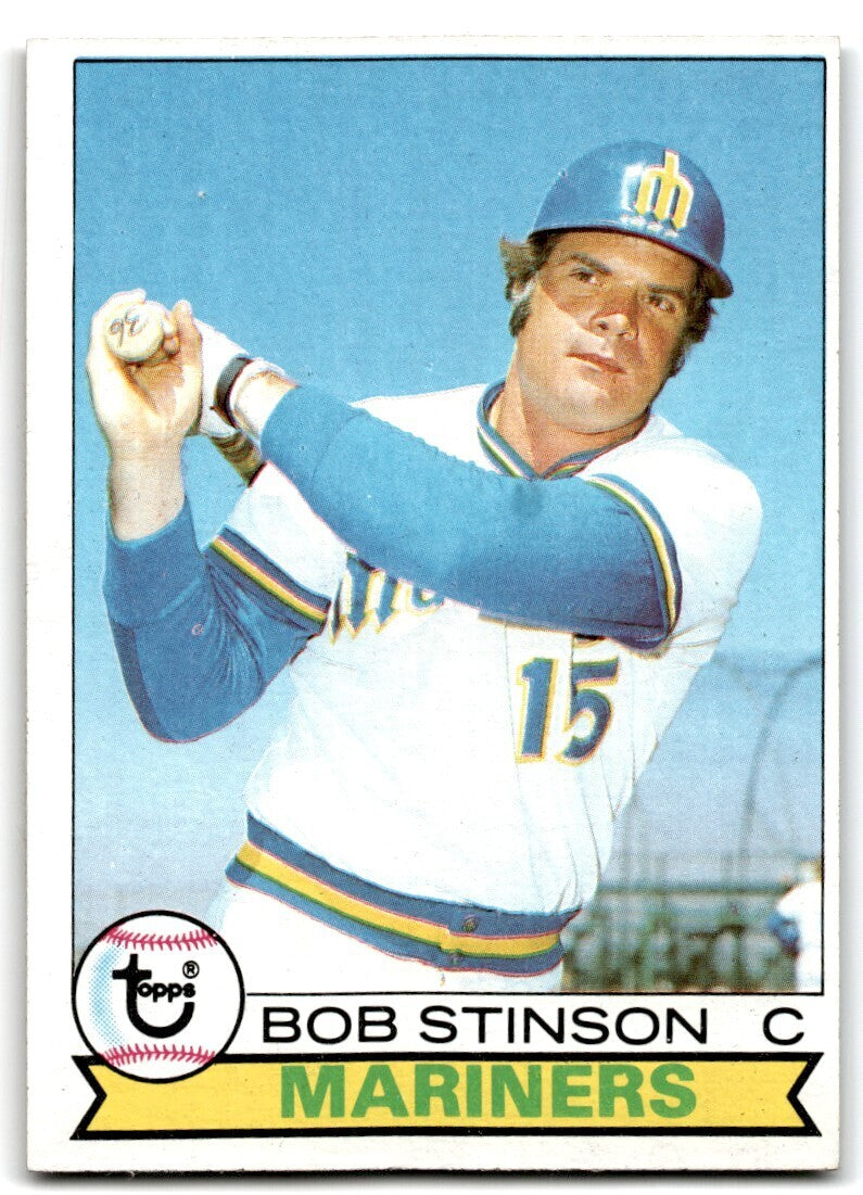 1979 Topps Bob Stinson . Seattle Mariners #252