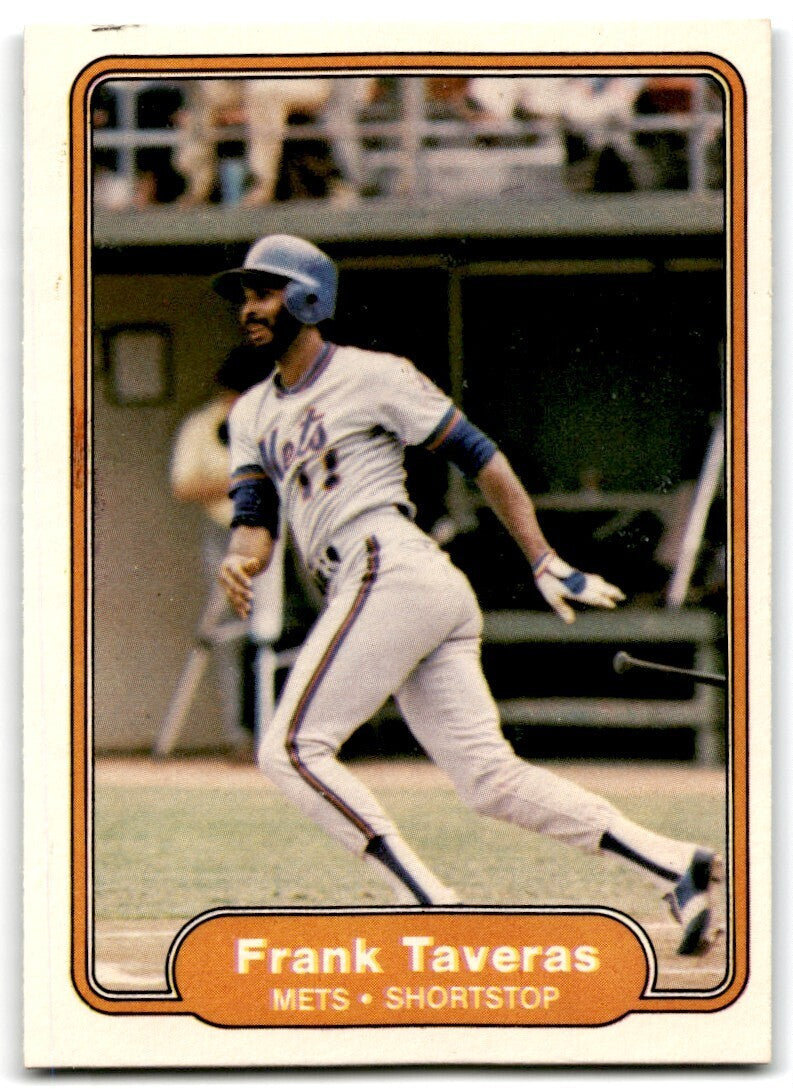 1982 Fleer Frank Taveras . New York Mets #539
