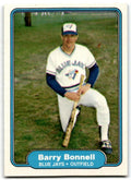 1982 Fleer Barry Bonnell . Toronto Blue Jays #611