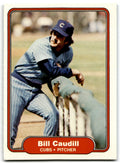 1982 Fleer Bill Caudill . Chicago Cubs #590