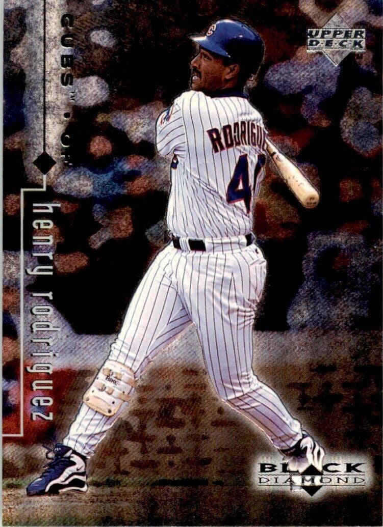 1999 Upper Deck Black Diamond Henry Rodriguez . Chicago Cubs #19