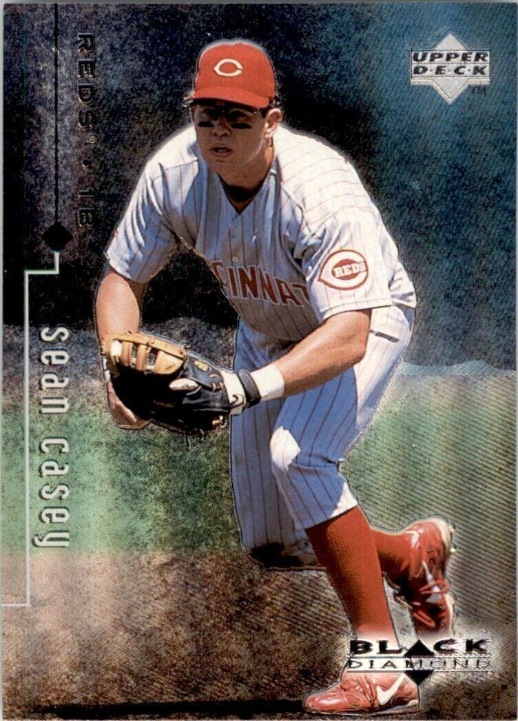 1999 Upper Deck Black Diamond Sean Casey . Cincinnati Reds #24