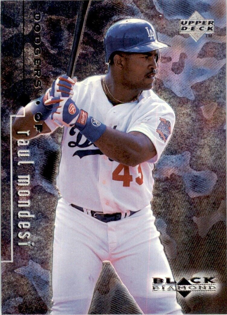 1999 Upper Deck Black Diamond Raul Mondesi . Los Angeles Dodgers #43