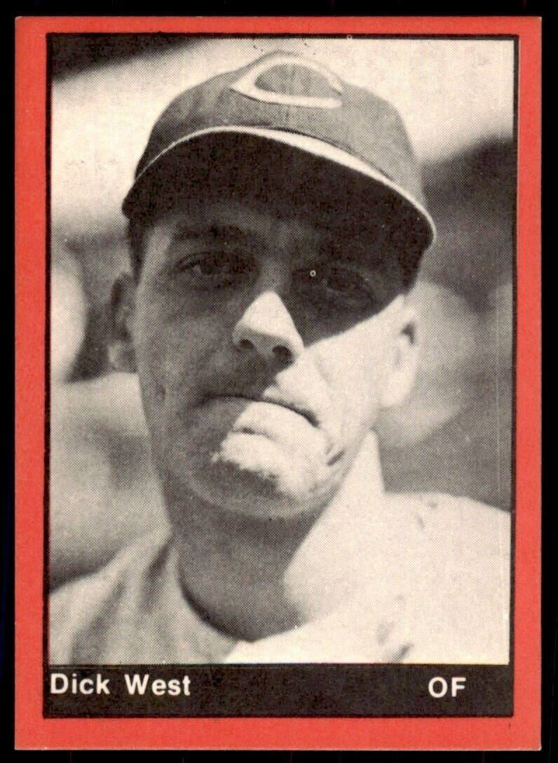 1977 TCMA Dick West . Cincinnati Reds #18
