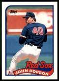 1989 Topps Traded John Dopson . Boston Red Sox #26T