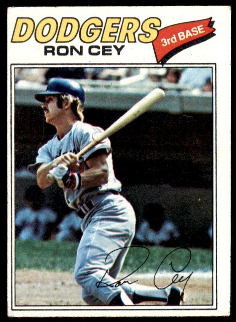 1977 Topps Ron Cey . Los Angeles Dodgers #50