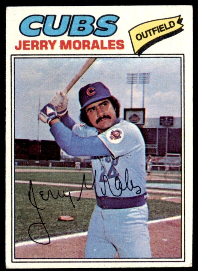 1977 Topps Jerry Morales . Chicago Cubs #639