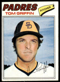 1977 Topps Tom Griffin . San Diego Padres #39