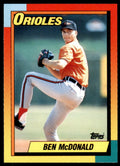 1990 Topps Traded Ben McDonald . Baltimore Orioles #70T