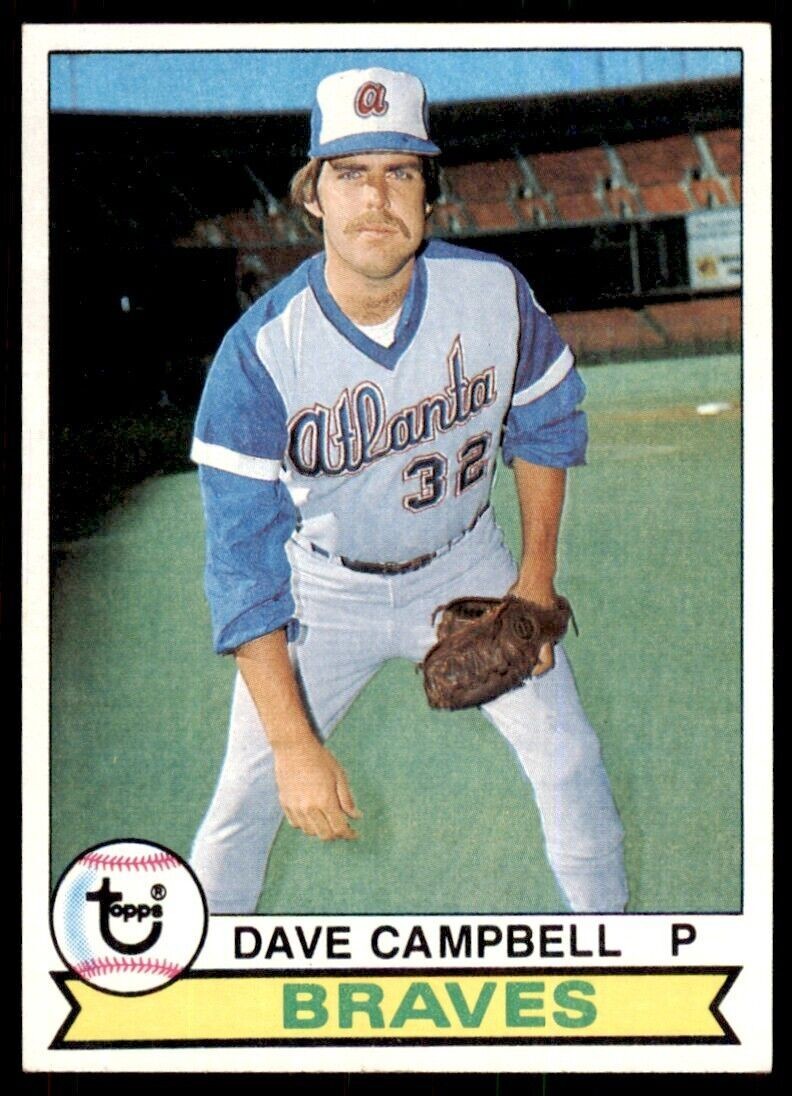 1979 Topps Dave Campbell . Atlanta Braves #9