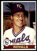 1979 Topps Jerry Terrell . Kansas City Royals #273