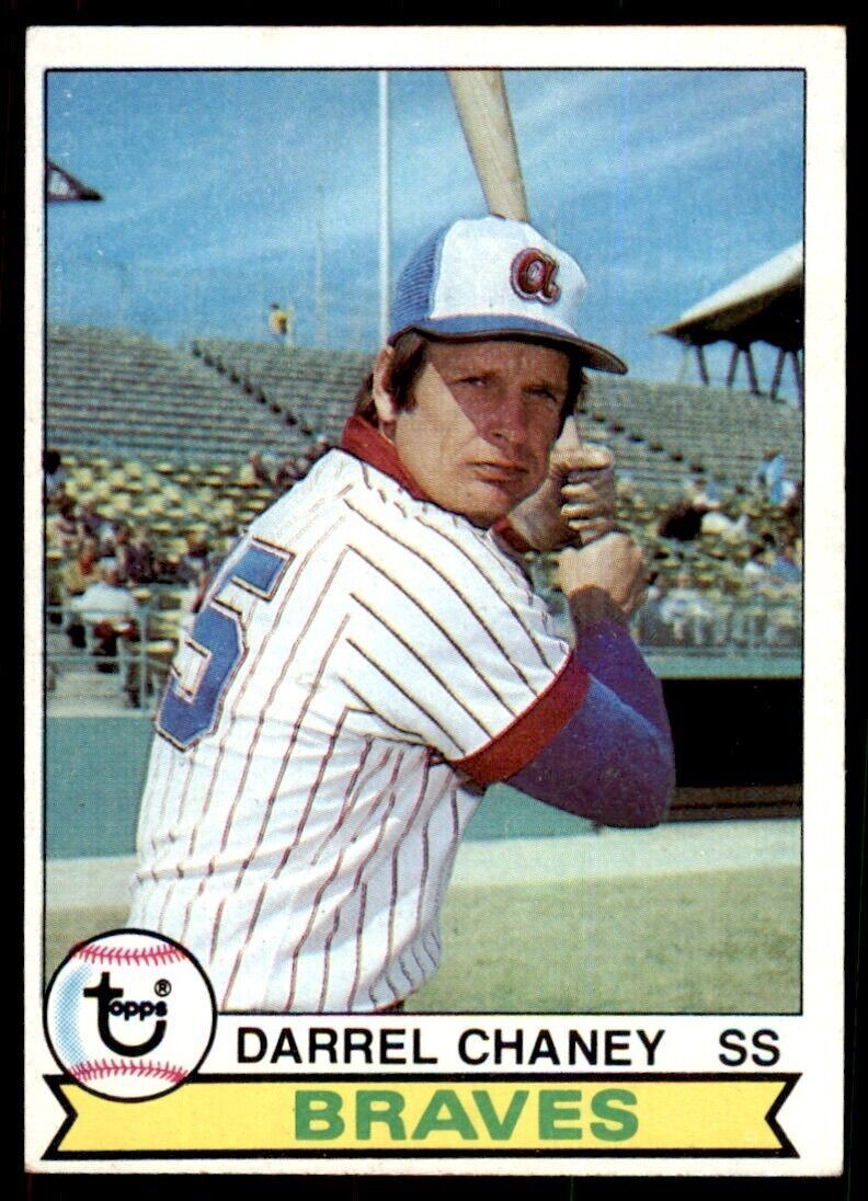 1979 Topps Darrel Chaney . Atlanta Braves #184