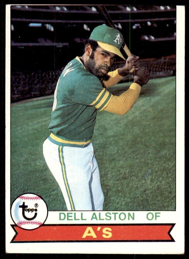 1979 Topps Dell Alston . Oakland Athletics #54