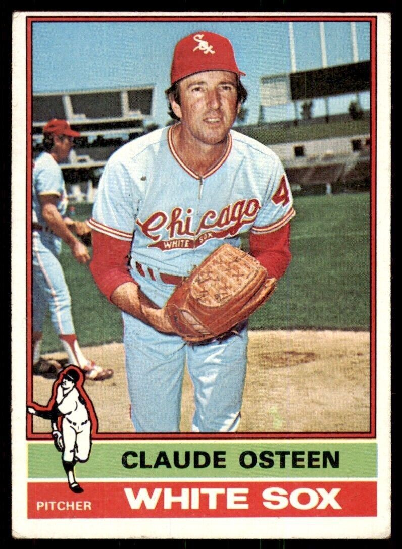 1976 Topps Claude Osteen . Chicago White Sox #488