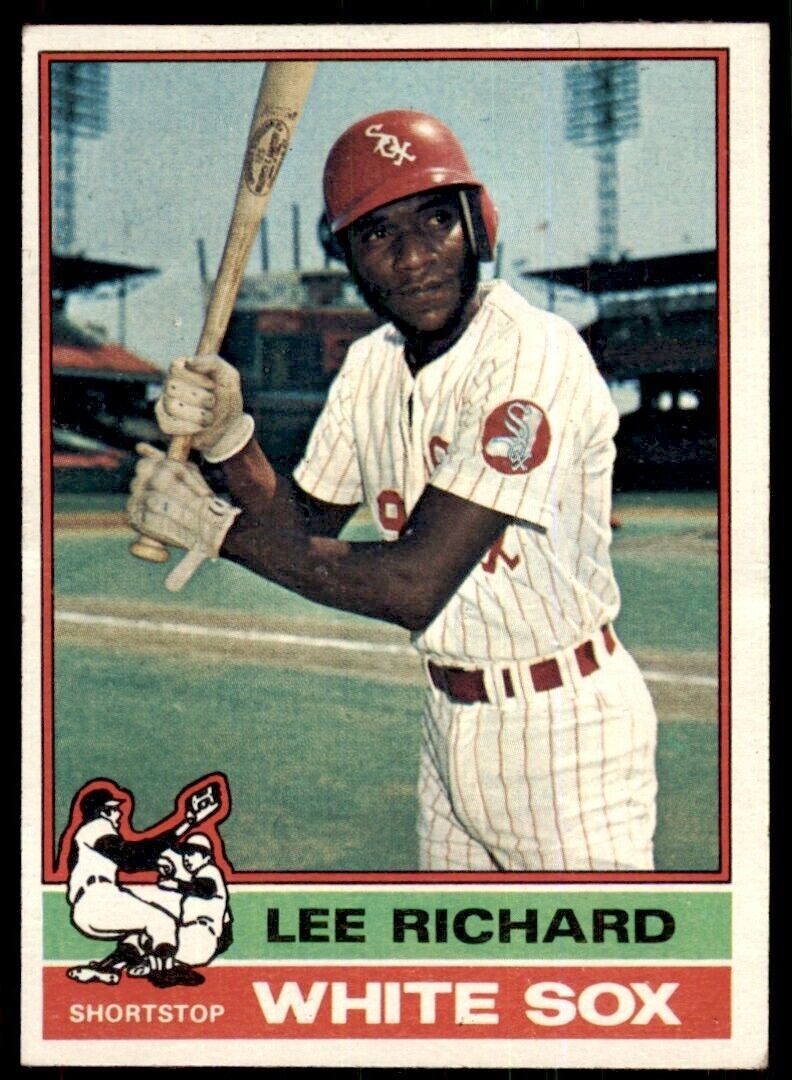 1976 Topps Lee Richard . Chicago White Sox #533
