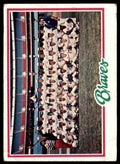 1978 Topps Braves Team Photo/Checklist . Atlanta Braves #551