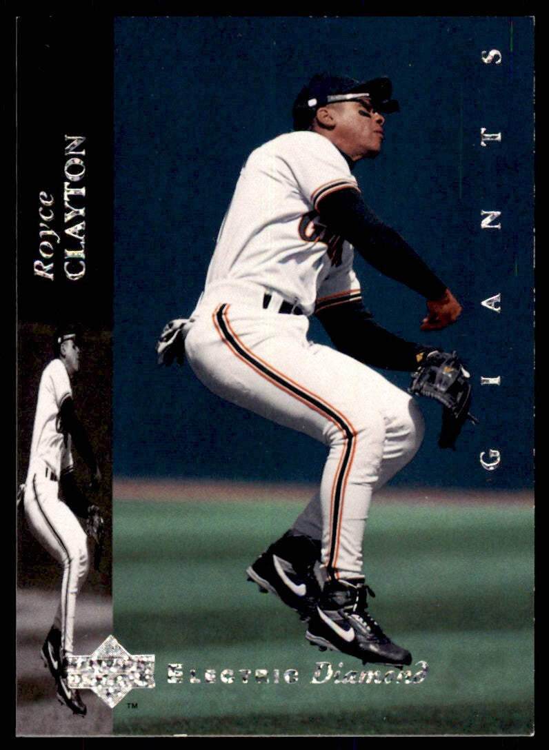 1994 Upper Deck Electric Diamond Royce Clayton . San Francisco Giants #221