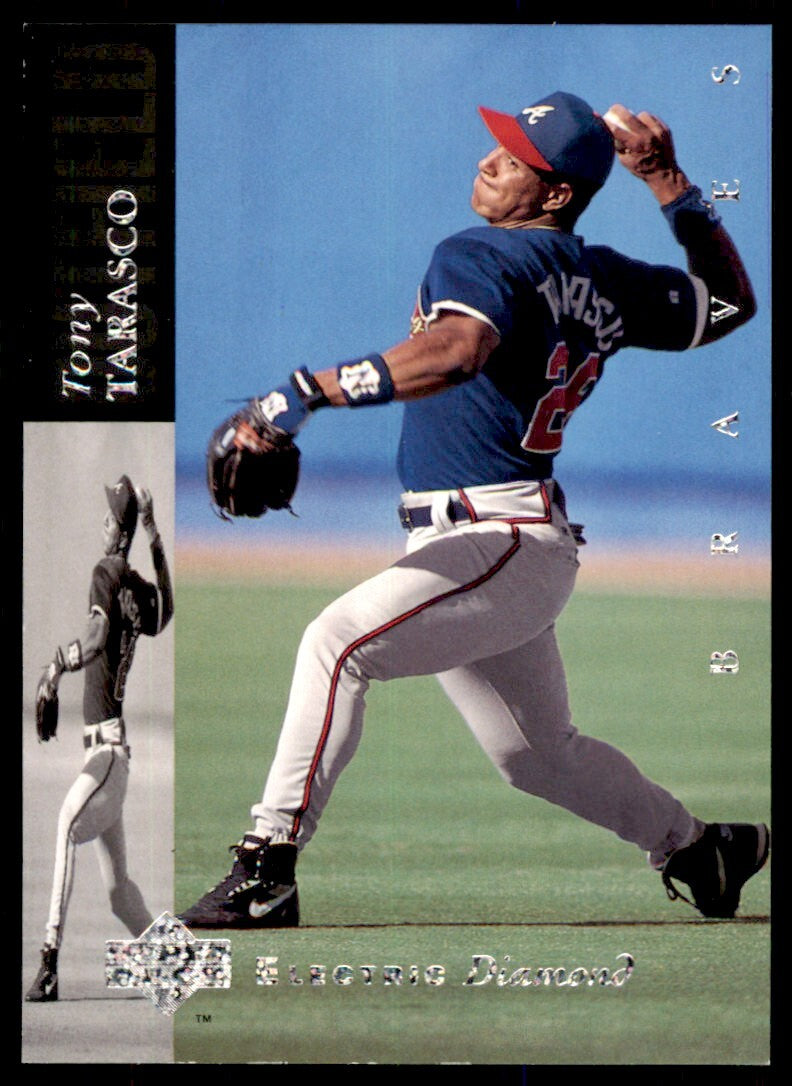 1994 Upper Deck Electric Diamond Tony Tarasco . Atlanta Braves #206