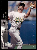 1994 Upper Deck Electric Diamond Brent Gates . Oakland Athletics #110