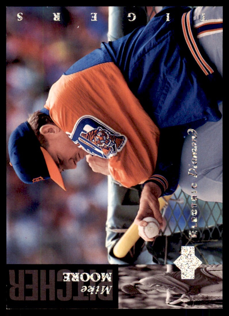 1994 Upper Deck Electric Diamond Mike Moore . Detroit Tigers #316