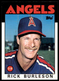 1986 Topps Traded Rick Burleson . California Angels #16T