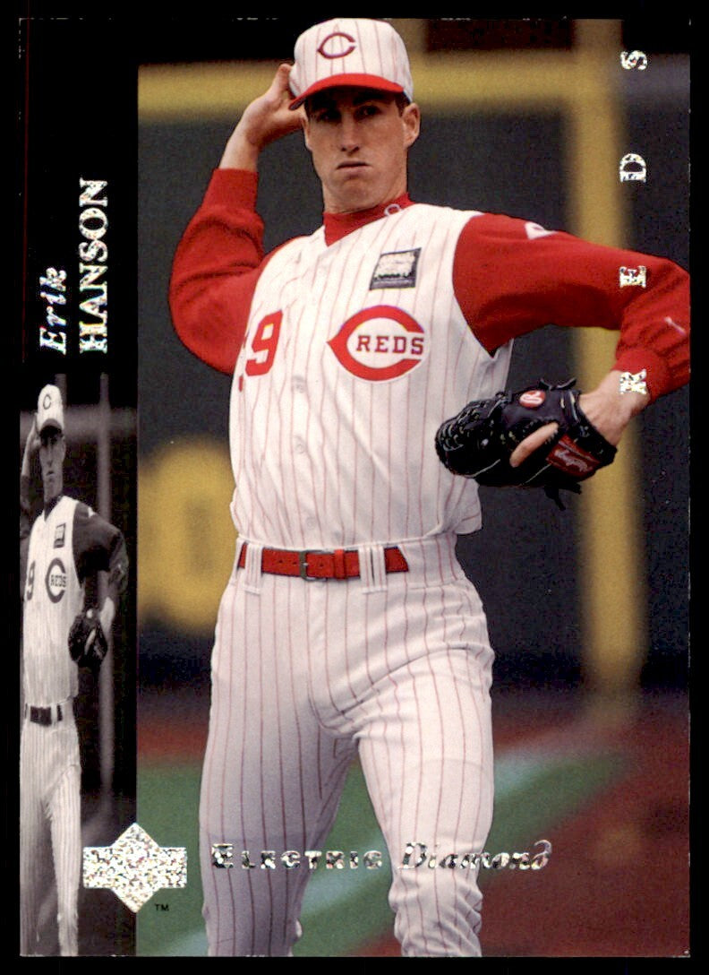 1994 Upper Deck Electric Diamond Erik Hanson .  Cincinnati Reds #508