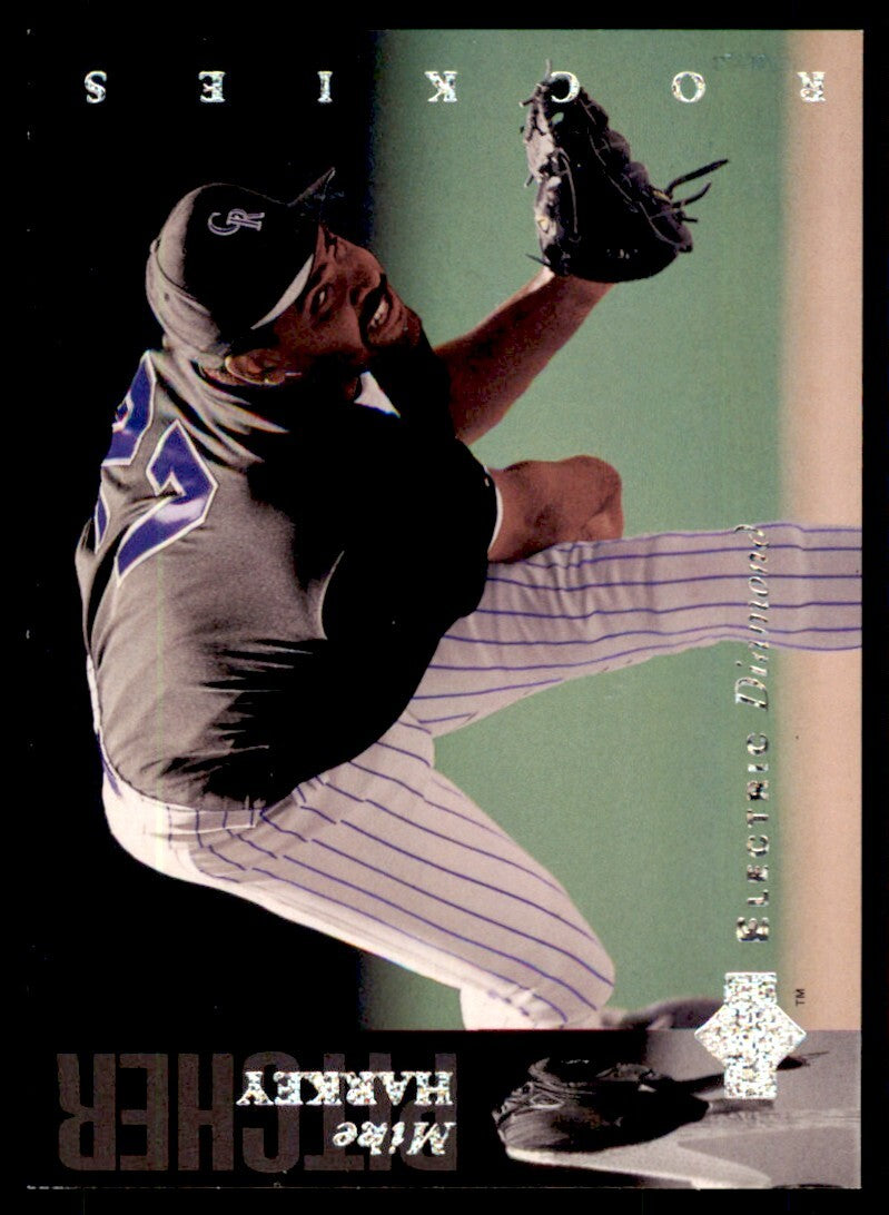 1994 Upper Deck Electric Diamond Mike Harkey .  Colorado Rockies #372