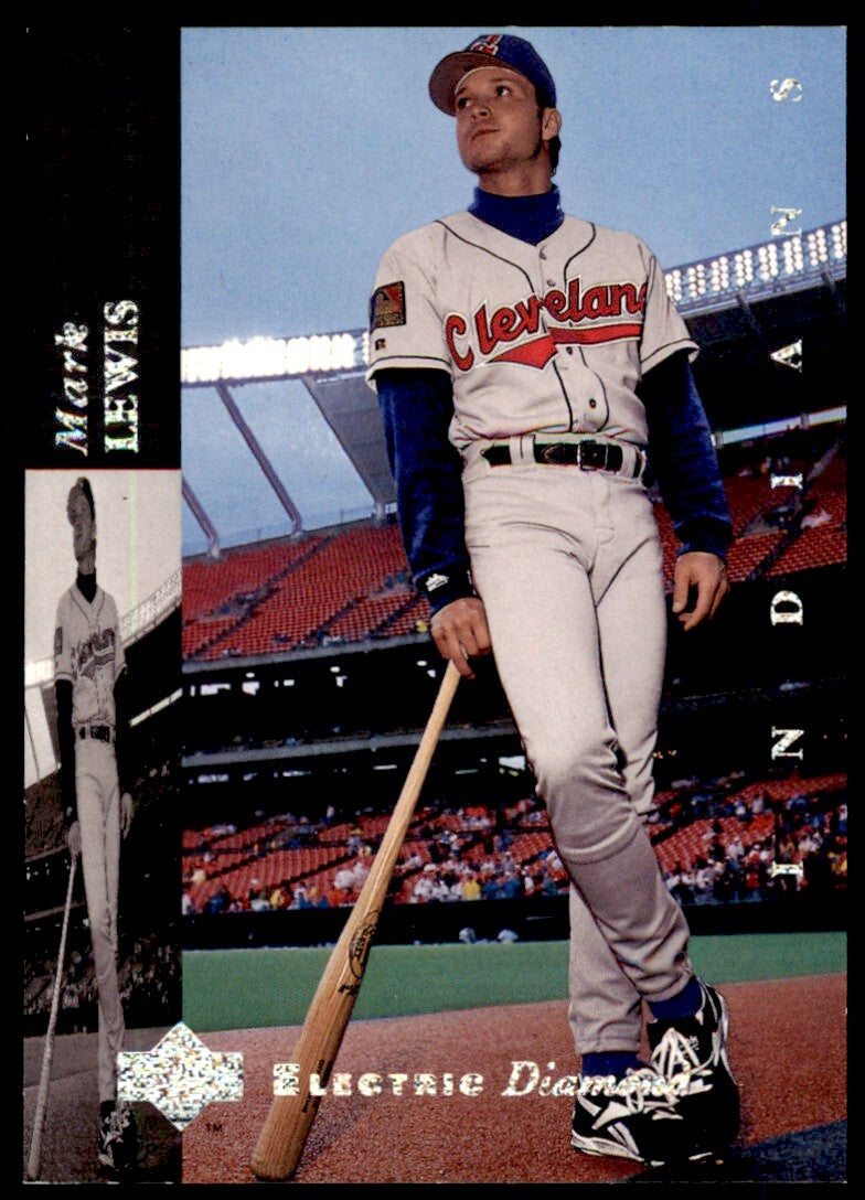 1994 Upper Deck Electric Diamond Mark Lewis . Cleveland Indians #381